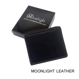 กระเป๋าสตางค์หนังแท้ Moonlight รุ่น Grab-III สีดำ รหัส WL073BKO