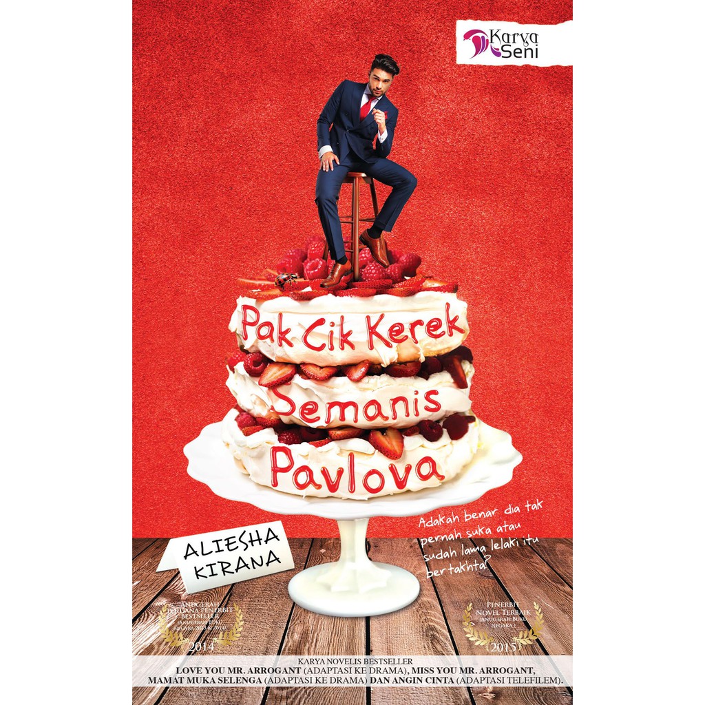 งานศิลปะนวนิยาย นาย. Cik Kerek Sweets Pavlova: Aliesha Kirana 967-469-049-6