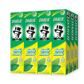 🔥ยอดนิยม!! ดาร์ลี่ ดับเบิ้ล แอคชั่น ยาสีฟัน ขนาด 35 กรัม แพ็ค 12 กล่อง Darlie Toothpaste Double Action 35 g x 12