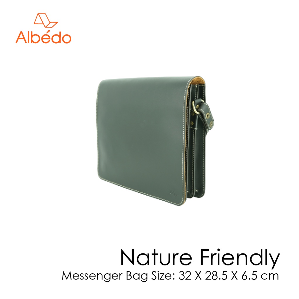 [Albedo] MESSENGER BAG กระเป๋าเอกสาร/กระเป๋าสะพายข้าง รุ่น NATURE FRIENDLY - NF03079