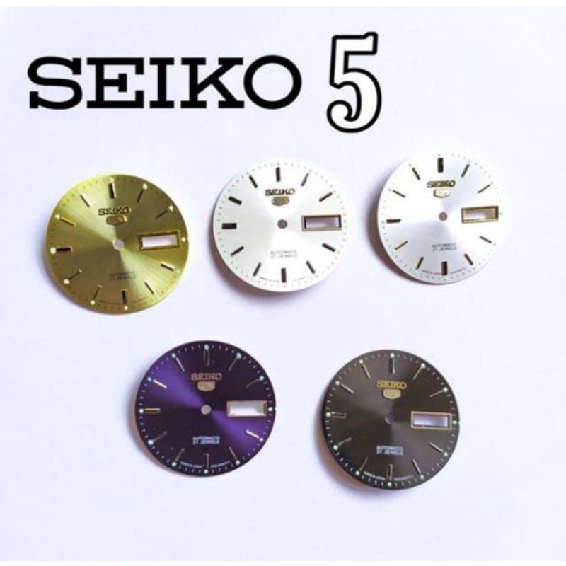 แผ่นหน้าปัด Seiko automatic calibre 7009 7s26 seiko5
