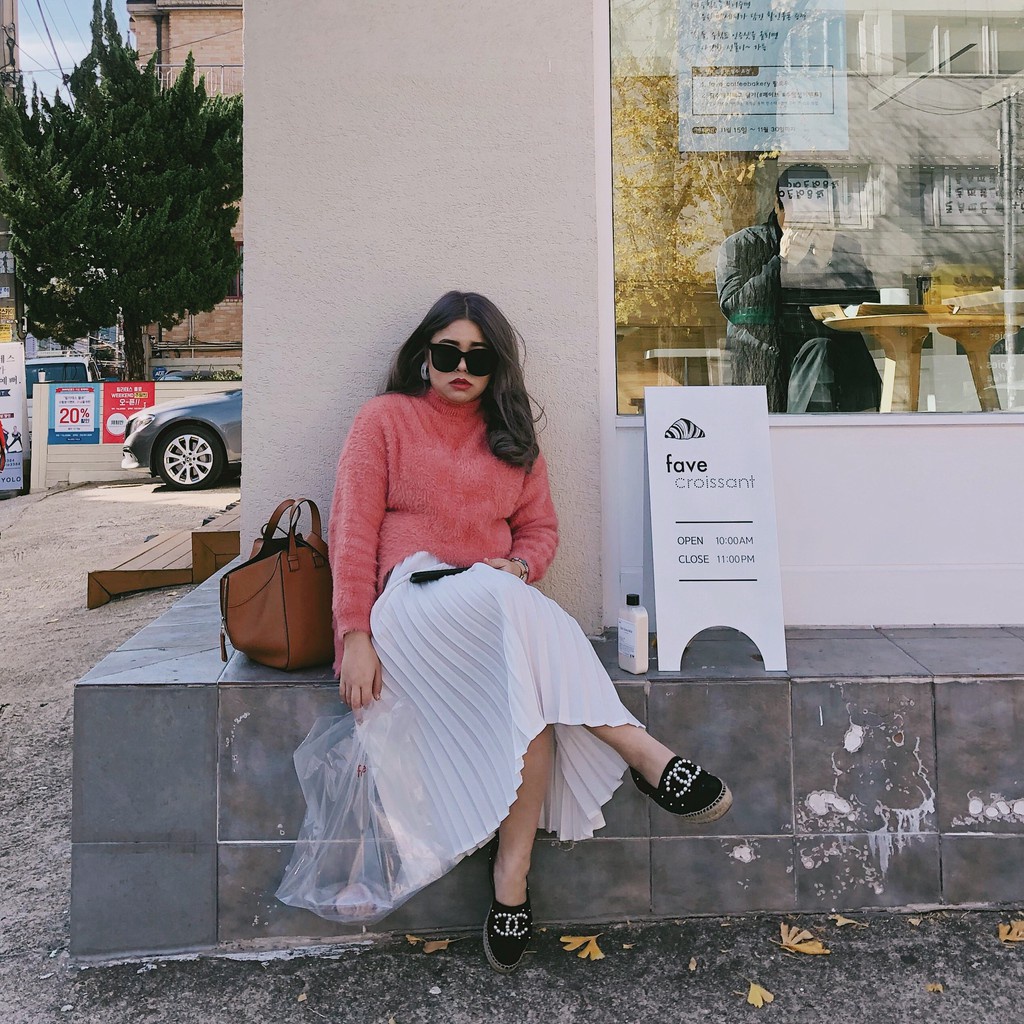 Kimmame - กระโปรงพลีท รุ่น Emily Skirt 6 สี - รูปที่ 2