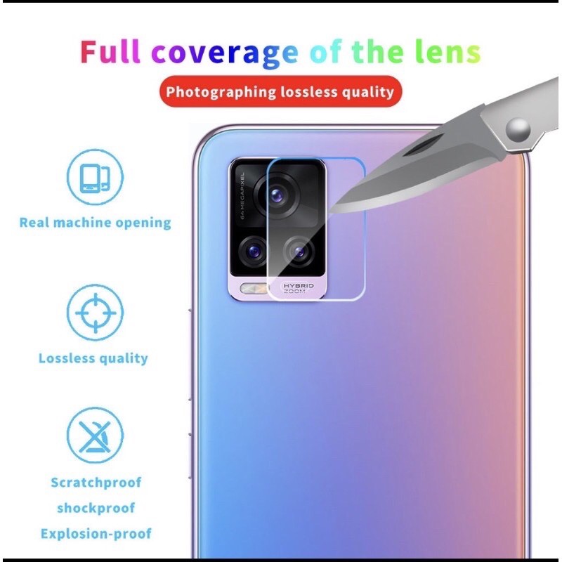 ✅ฟิล์มเลนส์กล้อง  vivo V20/V20pro ฟิล์มกระจกเลนส์กล้อง รัปประกันสินค้า