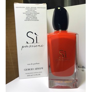 Armani si passione edp for women 100ml กล่องเทสเตอร์(เช็คสต้อคก่อนทำรายการนะคะ)