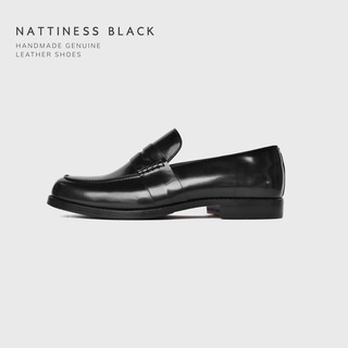 KEEPROAD Loafers รุ่น Nattiness Black หนังแท้ ใส่ได้ทั้งผู้ชาย ผู้หญิง