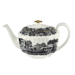 Spode Black Italian 250th Anniversary  Large Teapot กาน้ำชา 1L