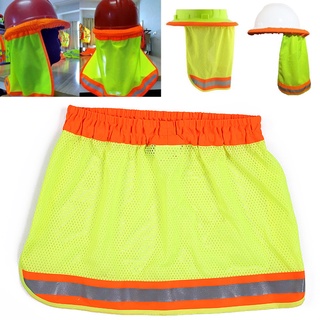 หมวกกันน็อคนิรภัย แบบสะท้อนแสง HI VIS เพื่อความปลอดภัย 1 ชิ้น ☆Bjfranchiseamo