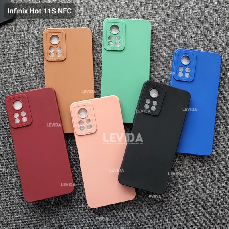 เคส Infinix Hot 11S Nfc กล้อง Macaron Pro