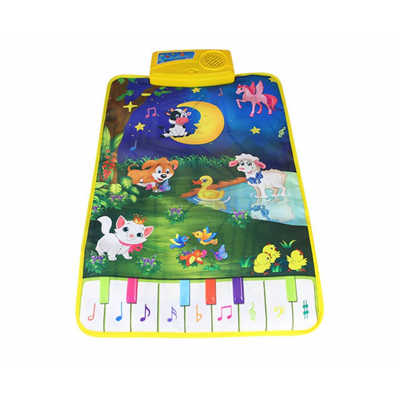 Night Animals Baby Touch Musical Play Mat Piano With Animals Sound Toys ...