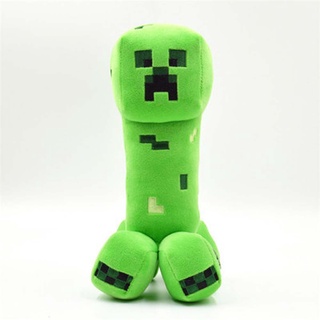 Cartoon Minecraft Animal Plush Toy Green Creeper Soft Stuffed Doll Kids Gift