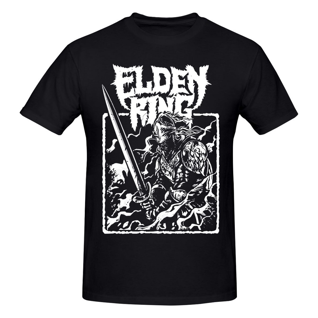 Elden Ring Game T เสื้อผ้าฝ้ายแขนสั้นเสื้อยืดที่กําหนดเอง