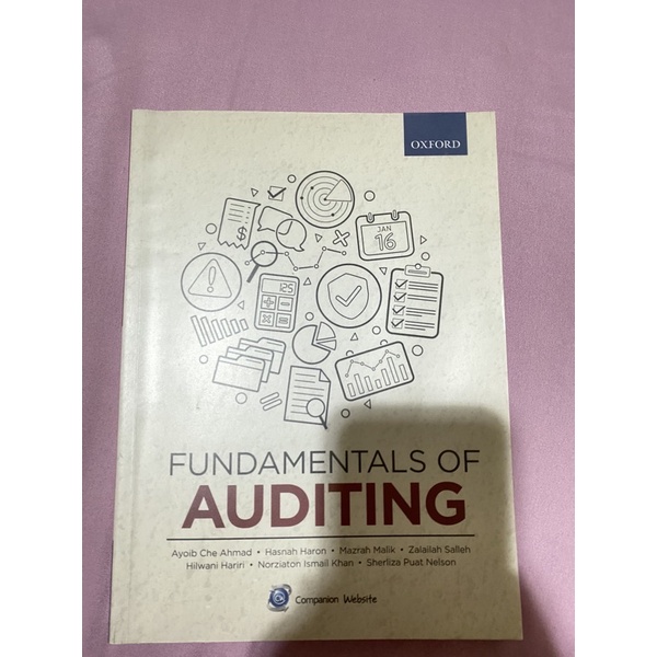 AUD339 Oxford Fundamentals of Auditing ( สภาพเหมือนใหม่ 10/10 hehehe )