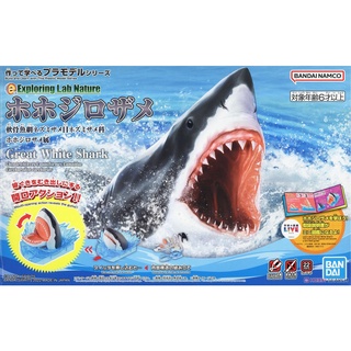 EXPLORING LAB NATURE GREAT WHITE SHARK BANDAI 4573102633927 600660