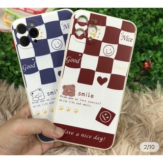 452 เคส เคสมือถือ พร้อมส่งในไทย ลายตาราง/แดงน้ำเงิน