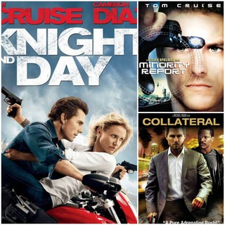 DVD หนังแอคชั่น ☆Knight and Day/Minority Report/Collateral มัดรวม 3 เรื่องดัง #ทอม ครูซ #หนังฝรั่ง #แพ็คสุดคุ้ม