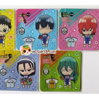 JAPAN YOWAMUSHI PEDAL Paper keyring พวงกุญแจ กระดาษแข็ง / เข็มกลัด โอตาคุน่องเหล็ก อนิเมะ ญี่ปุ่น