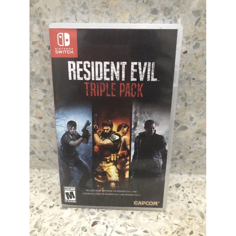 Resident evil Triple Pack มือ2 (เฉพาะภาค4)  nintendo switch