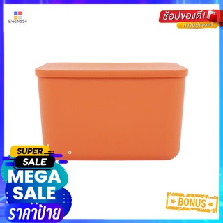 กล่องเก็บของ มีฝา STACKO MARU S 26x18x16 ซม. สีส้มSTORAGE BOX WITH LID STACKO MARU S 26X18X16CM ORANGE