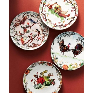 Clear the table พร้อมส่งของแท้ !!! จานAnthropologie จานสัตว์ลายน่ารัก พร้อมส่ง