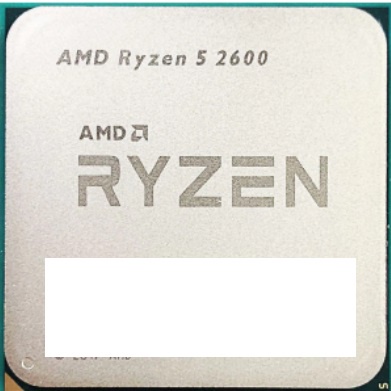 CPU Ryzen 5 2600 (6/12) และ Ryzen 3 3100 (4/8) มือสอง AM4