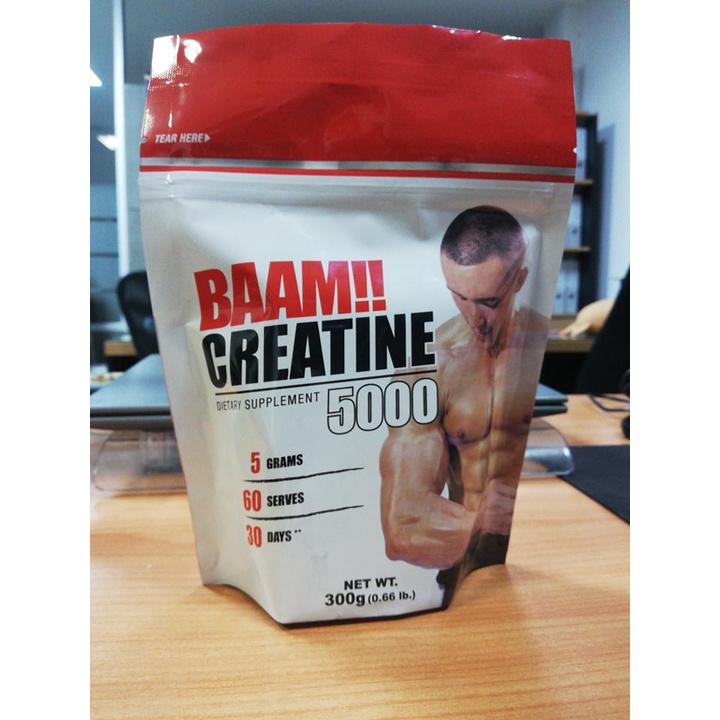 Baam  Creatine 5000 (300 กรัม)