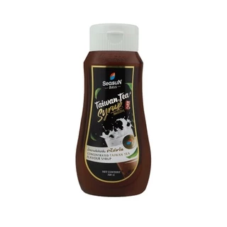 ไซรัปหญ้าหวานสูตร KETO กลิ่นชาไต้หวัน ตราสีสรร ขนาด 320 ml.