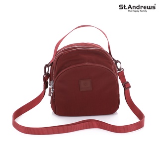 St.Andrews กระเป๋าสะพาย ใช้งานได้ 2 รูปแบบ รุ่น SSH0001 - สีแดง