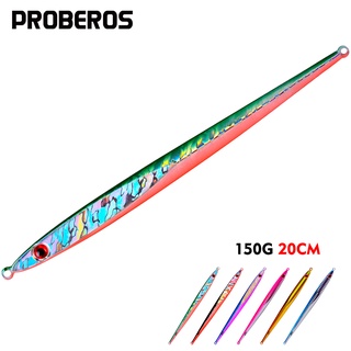 Proberos เหยื่อตกปลาโลหะ 150 กรัม 20 ซม. 6 สี 1 ชิ้น