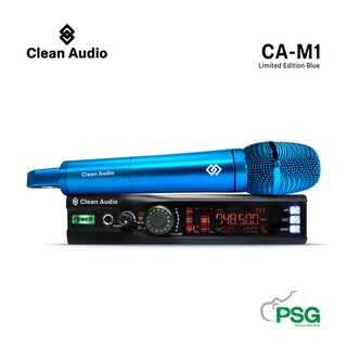 CLEAN AUDIO: CA-M1 Limited Edition Blue Wireless Microphone