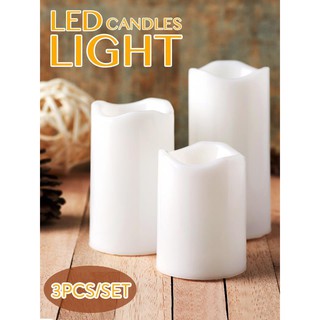 Luma Candles เทียน โคมไฟ เซ็ตโคมไฟเทียน เทียนLED พร้อมรีโมท เปลี่ยนสีได้