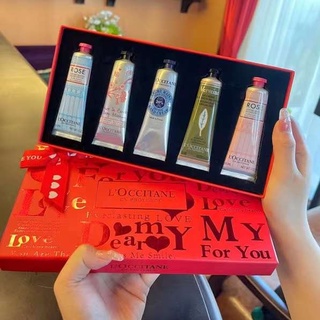 Loccitane Love Box ชุดครีมทามือ 5 ชิ้น