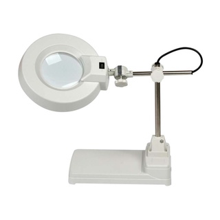 โคมไฟ แว่นขยาย โคมไฟพร้อมแว่นขยายตั้งโต๊ะ 10X Magnifying Lamp **ออกใบกำกับภาษีได้**