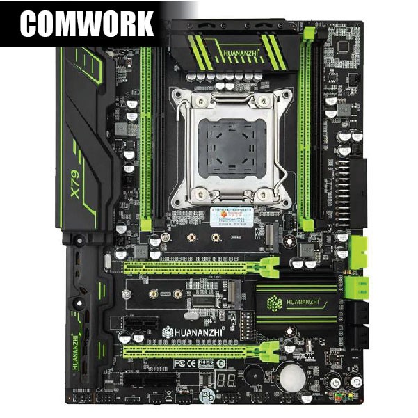 เมนบอร์ด HUANANZHI X79 GREEN ATX LGA 2011 WORKSTATION SERVER MAINBOARD MOTHERBOARD CPU XEON COMWORK