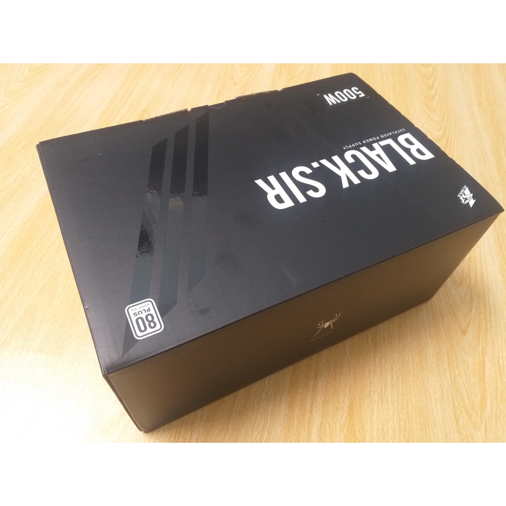 พาวเวอร์ซัพพลาย 1st Player Black Sir 500W 80+ PSU