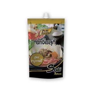 พร้อมส่ง! เพียวฟู้ดส์ น้ำจิ้มสุกี้ สูตรชาบูเกาหลี 150 กรัม x 3 ถุง Pure Foods Sukiyaki Sauce Korean Shabu 150g x 3 pcs