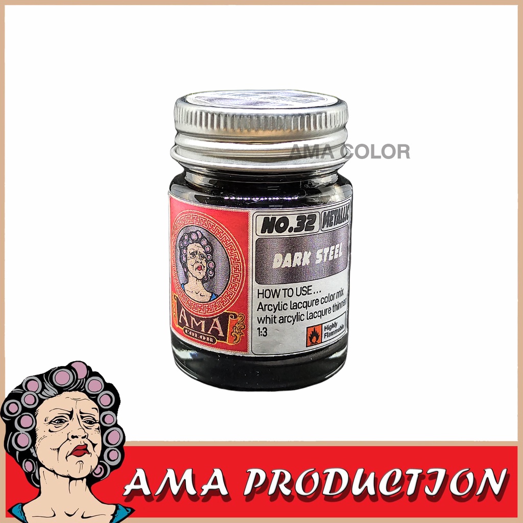 AMA Color NO.8 SILVER สีอาม่า หมายเลข 8 - amacolor.production - ThaiPick