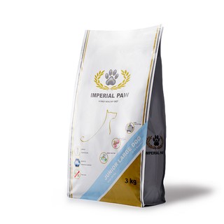 IMPERIAL PAW JUNIOR LARGE DOG อาหารลูกสุนัขพันธุ์ใหไญ่ 3 Kg.
