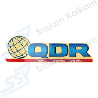 OEM แท้ห้าง💯 "QDR" สติกเกอร์แผงหน้า SERIES5 [69886843]