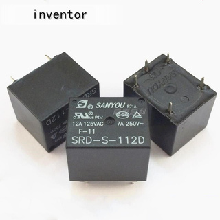 ของแท้ 100% Sanyou รีเลย์ Srd-S-105Dm Srd-S-112Dm Srd-S-124Dm 4-Pin T73 10A 5Vdc 12Vdc 24Vdc รีเลย์พาวเวอร์สําหรับรีเลย์พาวเวอร์