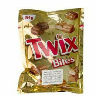 🔥สินค้าขายดี!! Twix  Bites 154 กรัม คุณภาพระดับพรีเมี่ยม