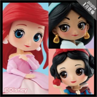 qposket petit​ : ariel *jasmine *snowwhite ของแท้​จาก​ญี่ปุ่น​