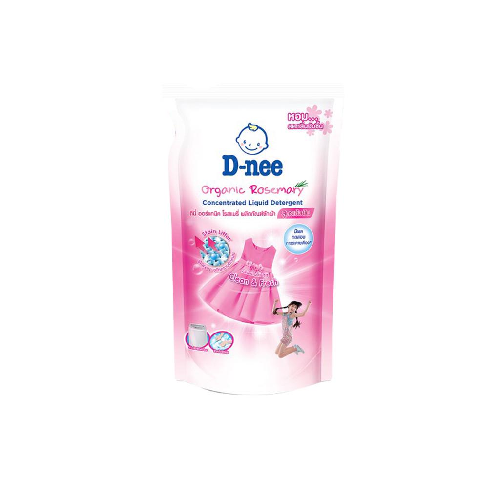D-nee น้ำยาซักผ้า สูตรเข้มข้น Clean & Fresh ชนิดเติม ขนาด 550 มล. (แพ็ค 3)