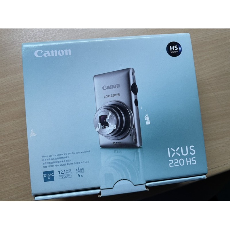 กล้อง Canon IXUS 220 HS มือสอง สภาพดี อุปกรณ์ครบ