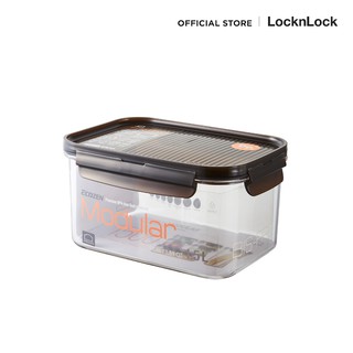 LocknLock กล่องถนอมอาหารโมดูลาร์ Bisfree Modular ความจุ 1500 ml. รุ่น LBF405