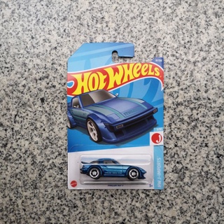 รถเหล็ก Hotwheels Mazda Rx-7 น้ำเงิน