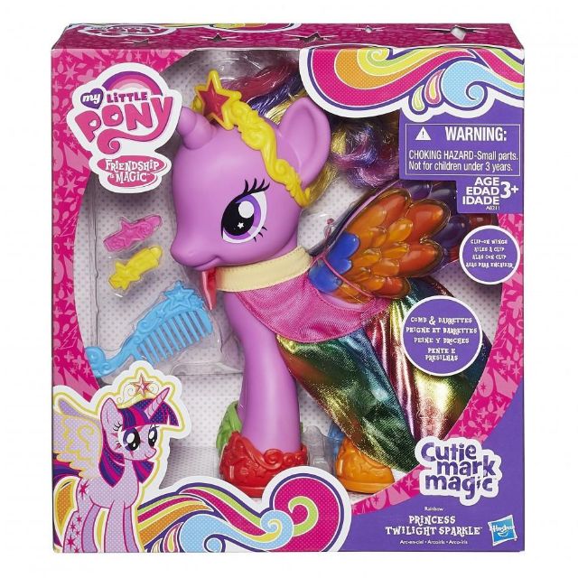 My Little Pony Rainbow Princess Twilight Sparkle Figure cutie mark magic  ม้าโพนี่สูง 9