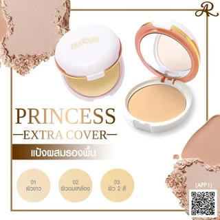 #Refill AR Princess Extra Cover Powder Cake แป้ง อารอน ปริ้นเซส เอ็กตร้าคอฟเวอร์ AR #Refill
