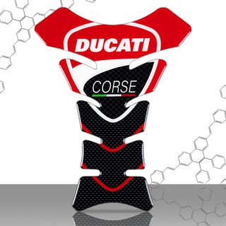 สติกเกอร์ติดฝาถังน้ํามันรถจักรยานยนต์ 3M อุปกรณ์เสริม สําหรับ Ducati 848 1198 1199 Panigale V4 Monster 696 796 796 1100