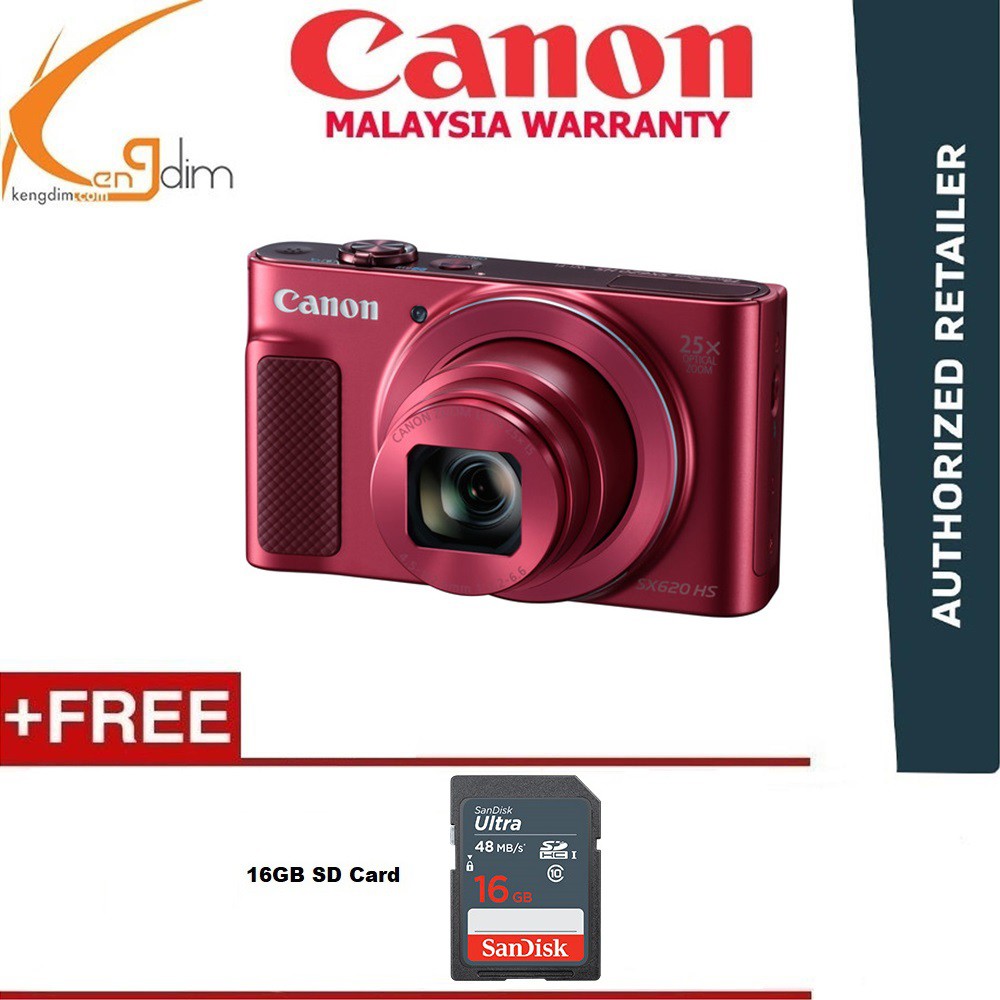 กล้องดิจิตอล Canon PowerShot SX620 HS / SX620HS