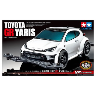 ของแท้ โมเดลโครงรถสี่ล้อ TAMIYA VZ Chassis TOYOTA TOYOTA GR Yalex 18097